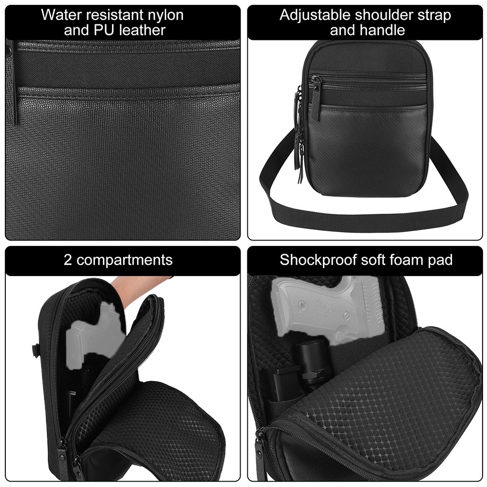 Tactical Gun Bag Concealed Car - Edc Carry Fanny Pack recension och pris